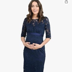 Maternity lace dress